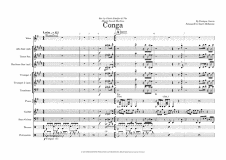 Conga (arr. Daryl McKenzie)