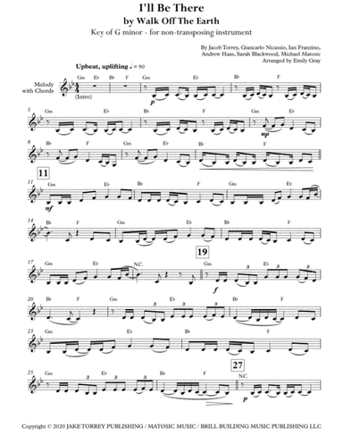 I'll Be There (arr. Emily Gray)