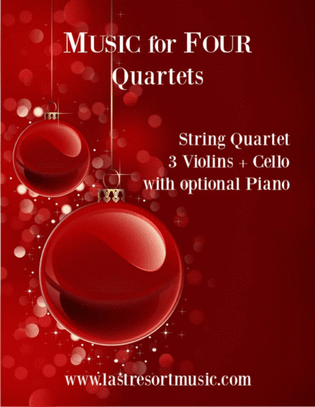 Chinese Dance from the Nutcracker for String Quartet (or Mixed Quartet or Piano Quintet) (arr. Last Resort Music Publishing)