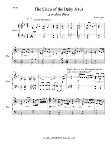 The Sleep of the Baby Jesus (arr. Bob Siebert)