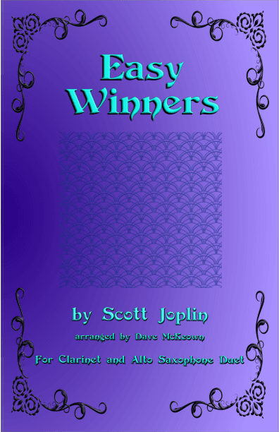 The Easy Winners, Duet for Clarinet and Alto Saxophone (arr. David McKeown)