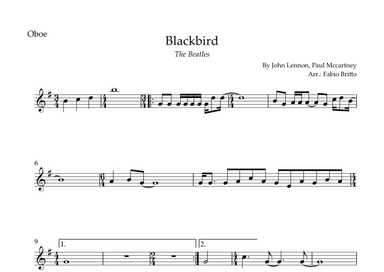 Blackbird (arr. Fabio Britto)