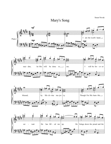 Mary's Song