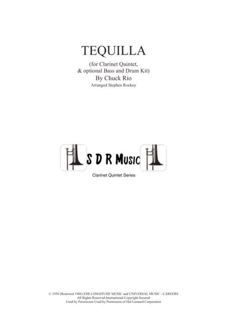 Tequila (arr. Stephen Rockey)