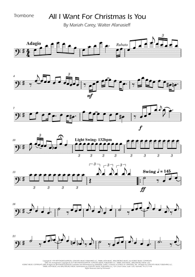 All I Want For Christmas Is You (arr. Ygor Nunes)