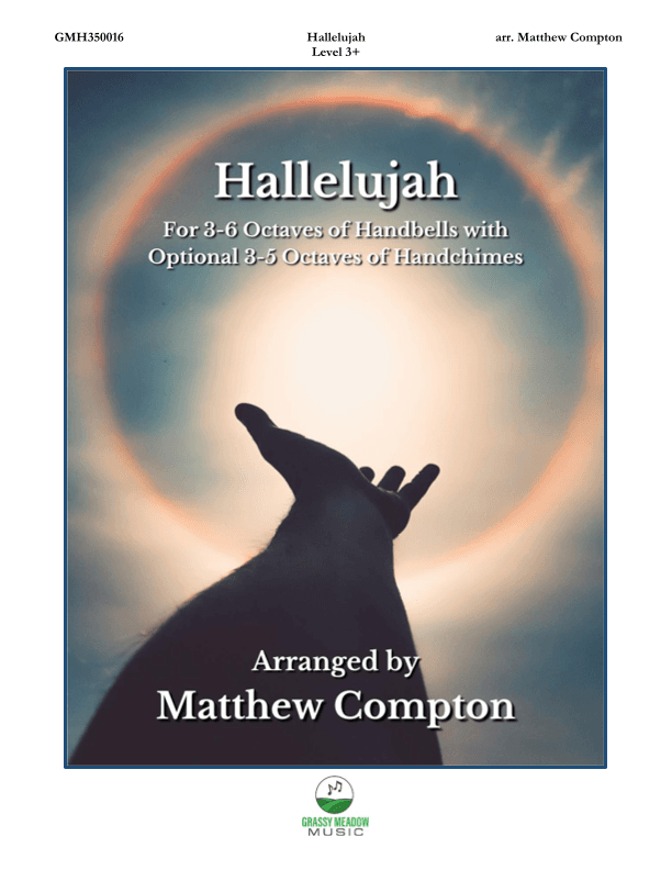 Hallelujah (for 3-6 octave handbell ensemble) (site license) (arr. Matthew Compton)