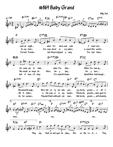 Baby Grand (arr. John Fries)