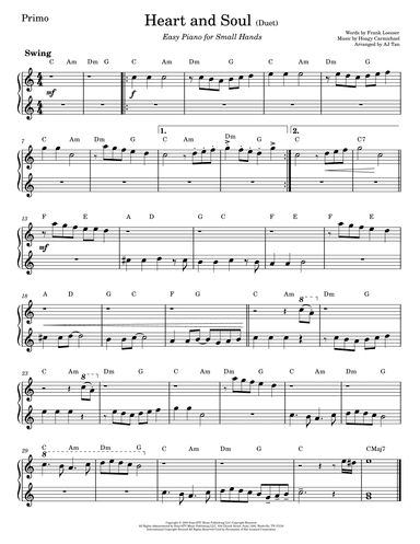 Heart And Soul (arr. AJ Tan)
