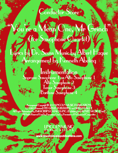 You're A Mean One, Mr. Grinch (arr. Kenneth Abeling)