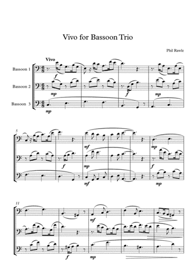 Vivo for Bassoon Trio
