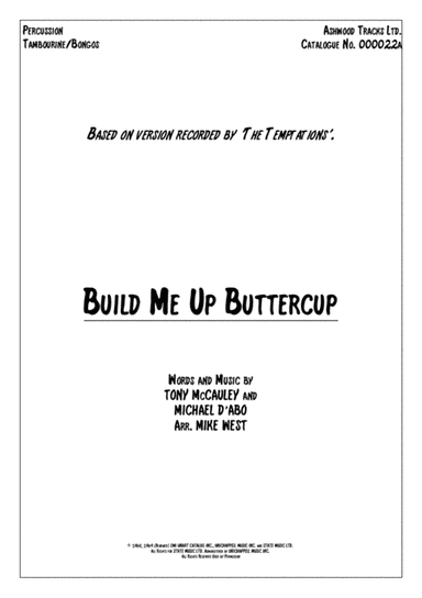 Build Me Up, Buttercup (arr. Mike West)