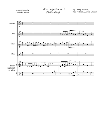 Hotline Bling (arr. David W. Barber)