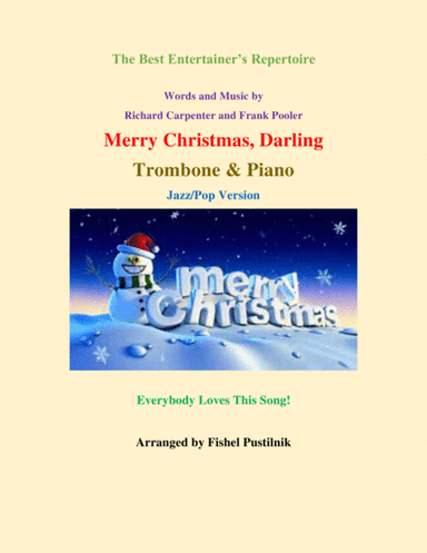Merry Christmas, Darling (arr. Fishel Pustilnik)