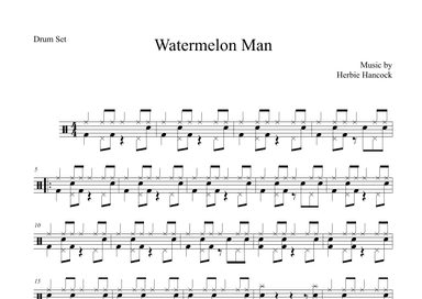 Watermelon Man (arr. The Sheet Music Library)
