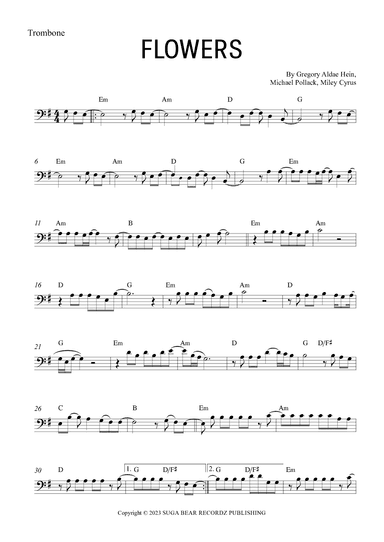 Flowers (arr. Gabriel Oliveira)