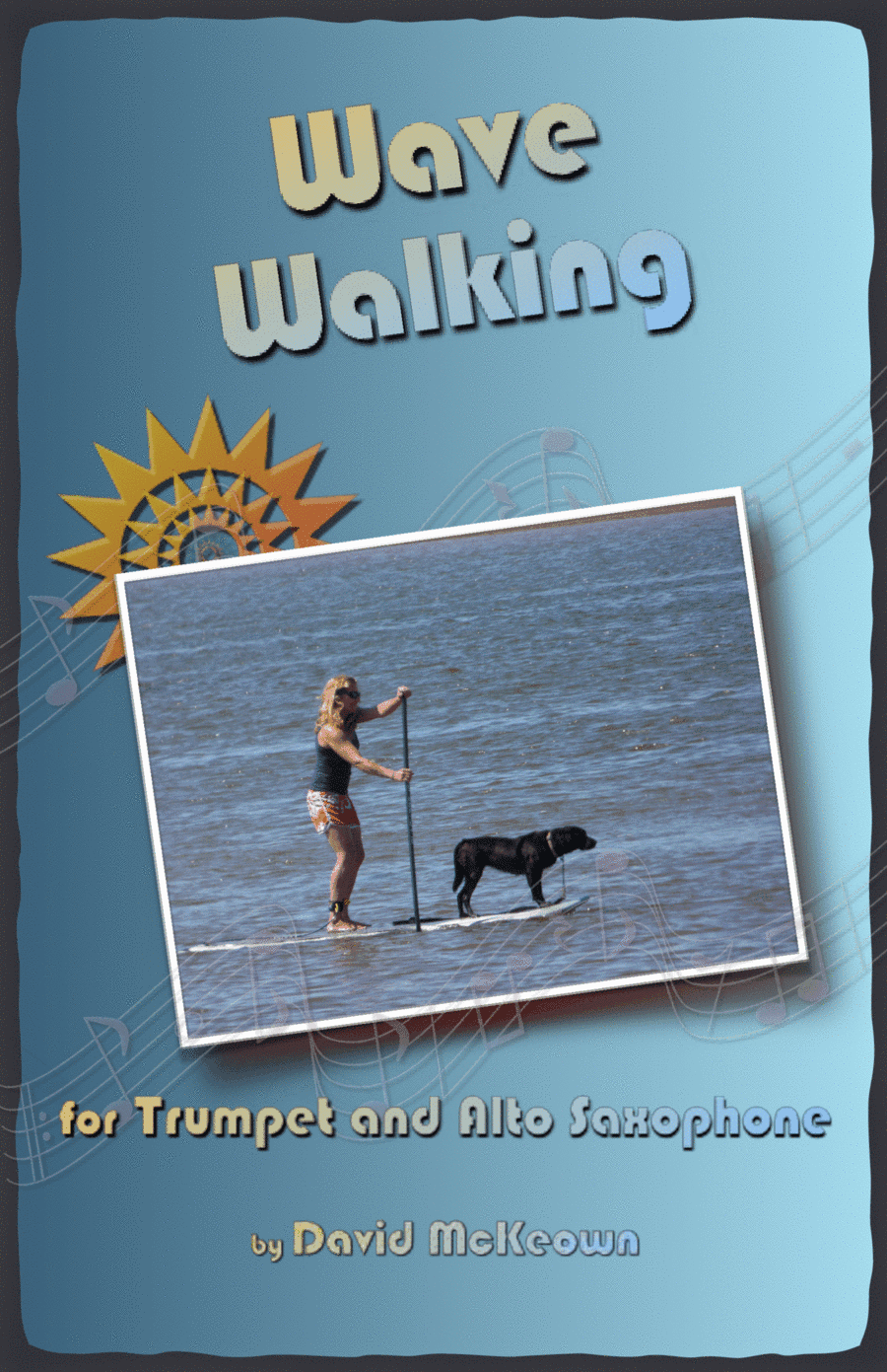 Wave-Walking, for Trumpet and Alto Saxophone Duet