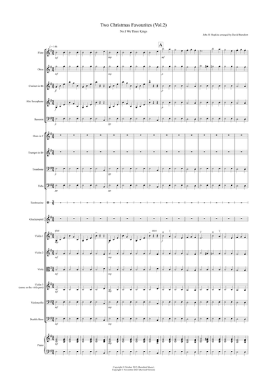 2 Christmas Favourites for School Orchestra (volume two) (arr. David Burndrett)