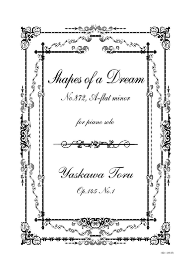Shapes of a Dream No.872, A-flat major, Op.145 No.1