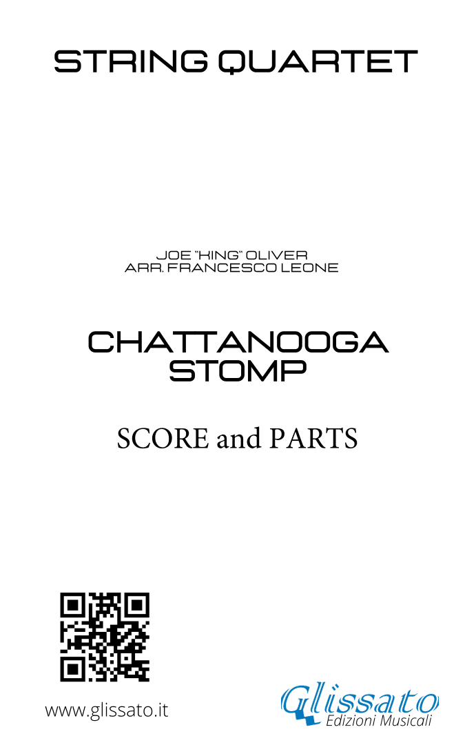 String Quartet: Chattanooga Stomp (score and parts) (arr. Francesco Leone)