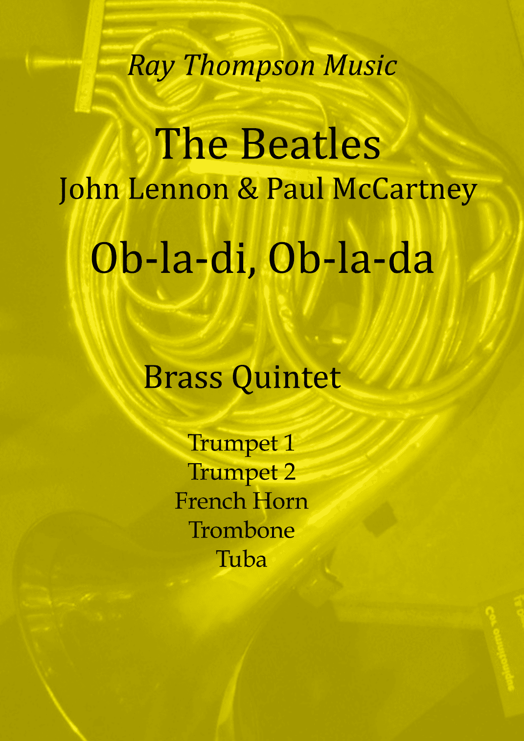 Ob-la-di, Ob-la-da (arr. Ray Thompson)