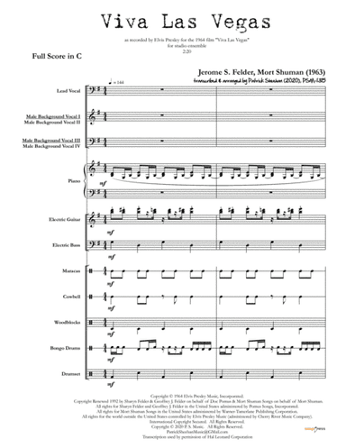Viva Las Vegas (arr. Patrick Sheehan)