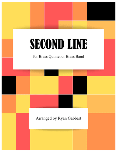 Second Line for Brass Quintet (Beginner) (arr. Ryan Gabbart)