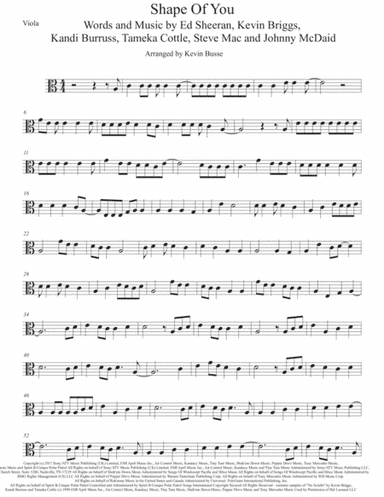 Shape Of You (arr. Kevin Busse)