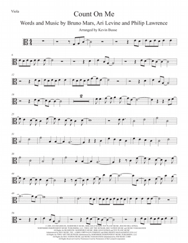 Count On Me (arr. Kevin Busse)