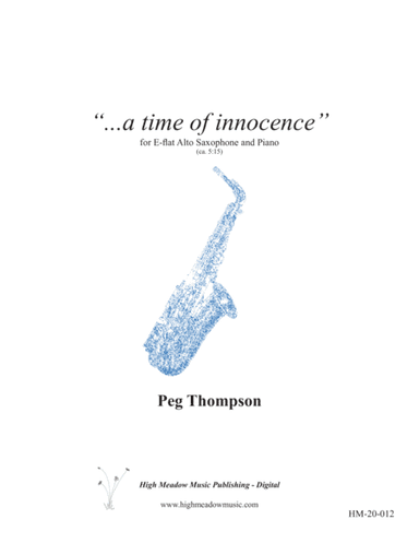 ...a time of innocence