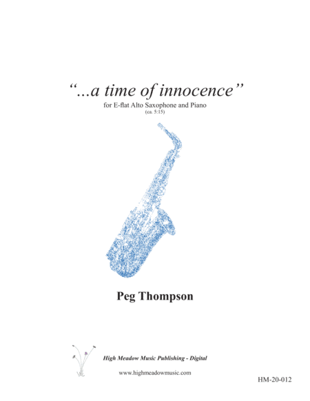 ...a time of innocence