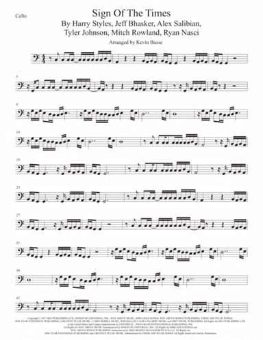 Sign Of The Times (arr. Kevin Busse)