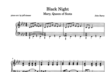 Black Night (arr. jeff siesser)