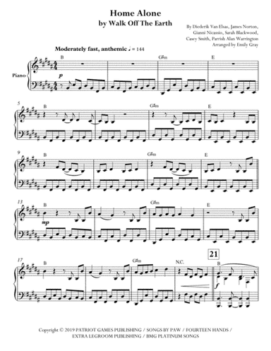 Home Alone (arr. Emily Gray)