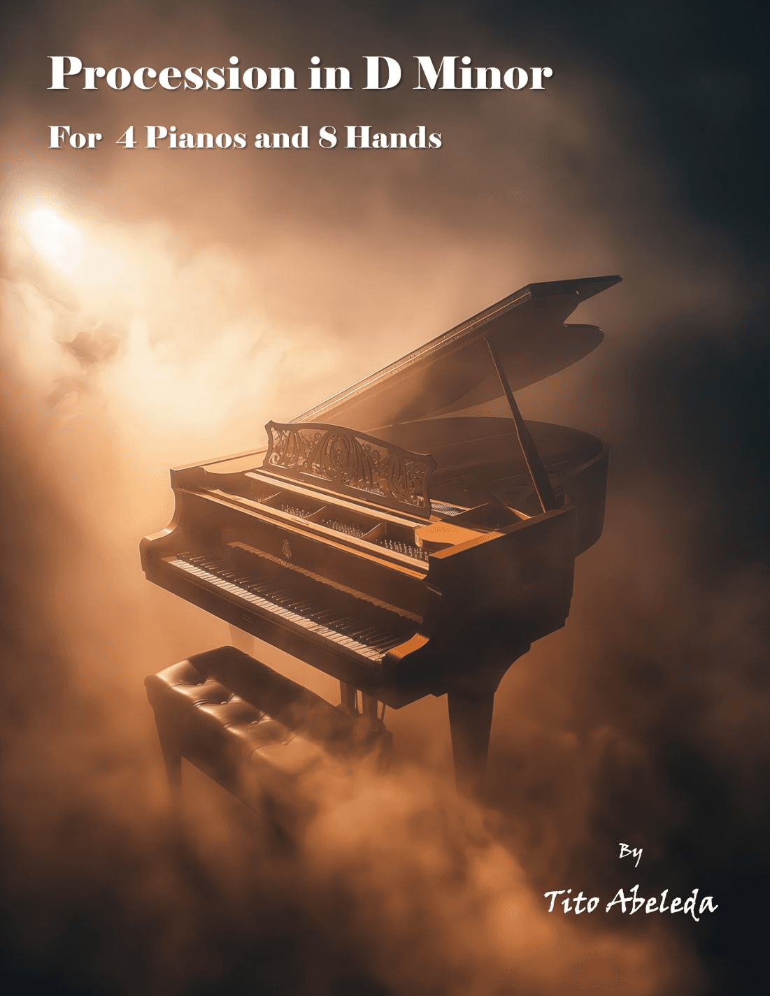 Procession in D Minor (for Four Pianos with 8 Hands)