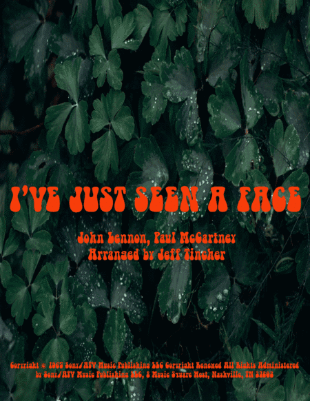 I've Just Seen A Face (arr. Jeff Tincher)