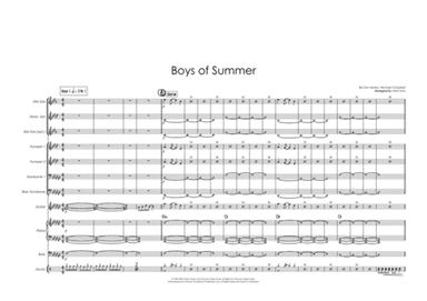 The Boys Of Summer (arr. Matt Amy)