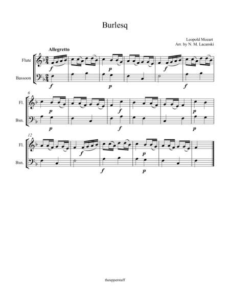 Burlesq (arr. Nick Lacanski)