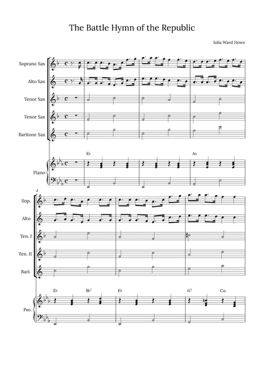 The Battle Hymn of the Republic (arr. Alex Nunes Rodrigues)