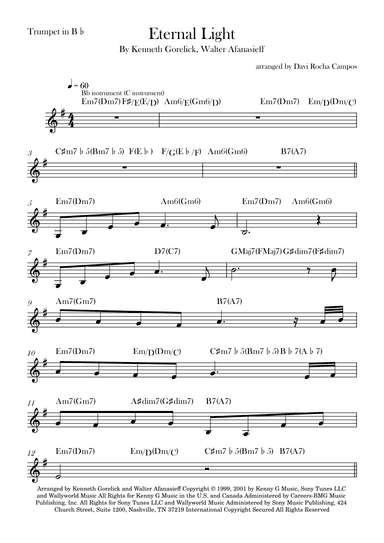 Eternal Light (arr. Davi Rocha Campos)