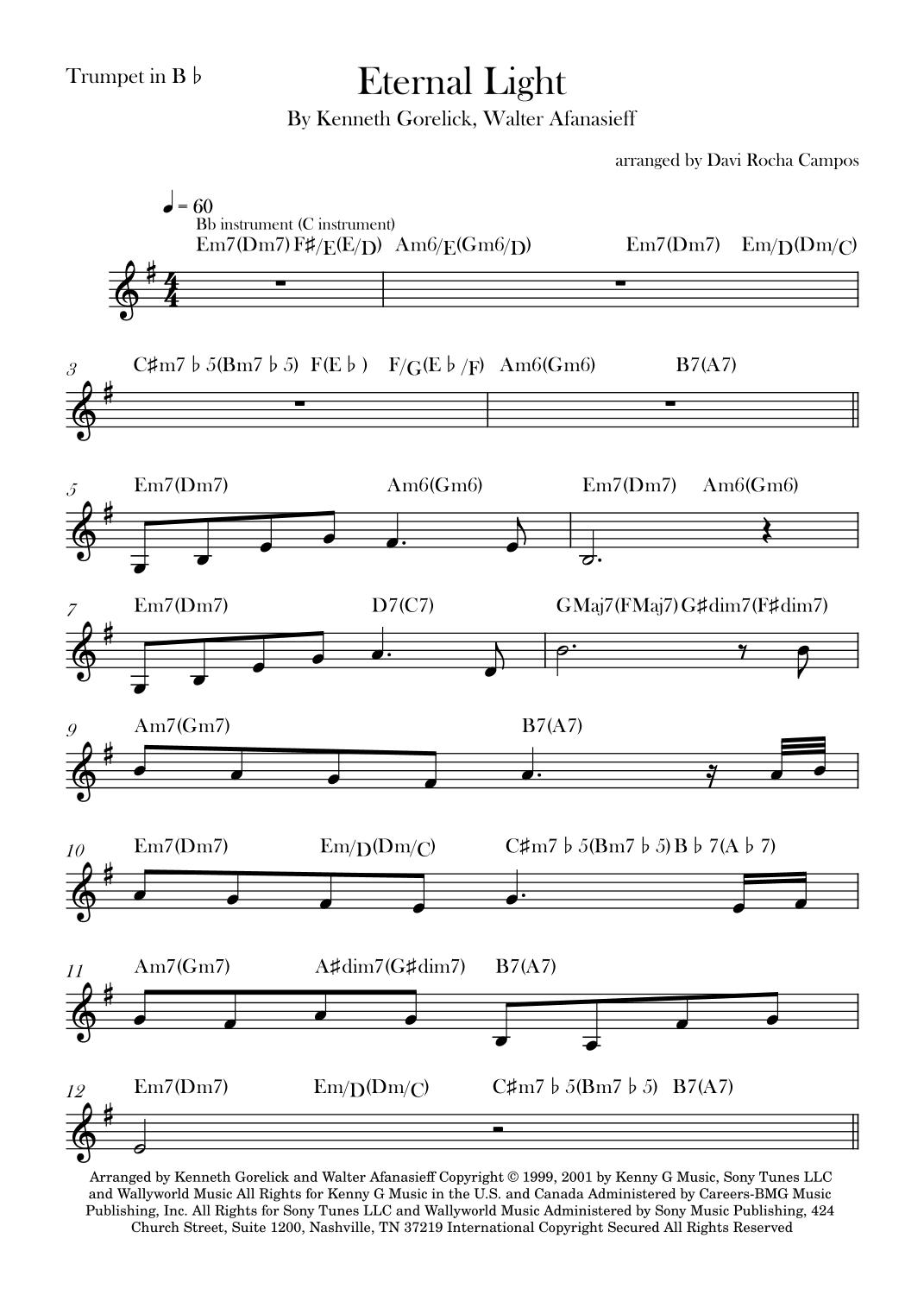 Eternal Light (arr. Davi Rocha Campos)