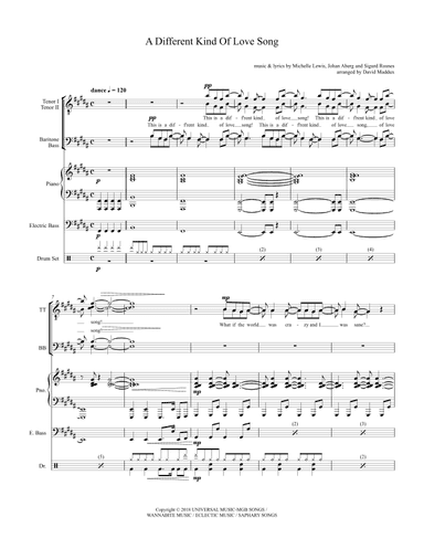 A Different Kind Of Lovesong (arr. David Maddux)