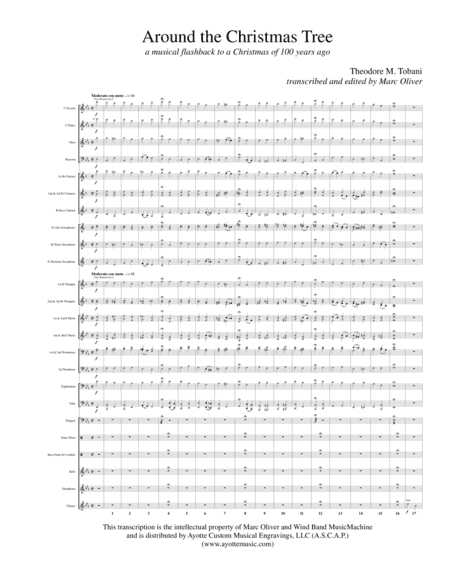 Around the Christmas Tree (arr. Marc Oliver)