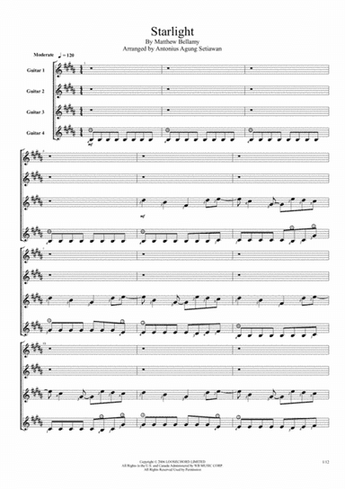 Starlight (arr. Antonius Agung Setiawan)