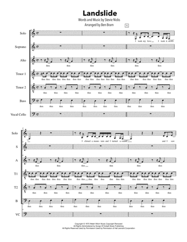 Landslide (arr. Ben Bram)