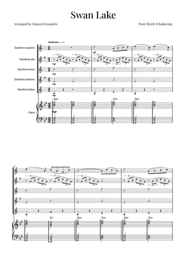 Swan Lake (arr. Glauco Fernandes)