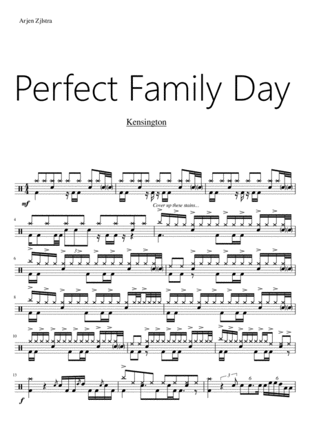 Perfect Family Day (arr. Arjen Zijlstra)