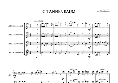 O Tannenbaum (arr. Diana Pagotto)