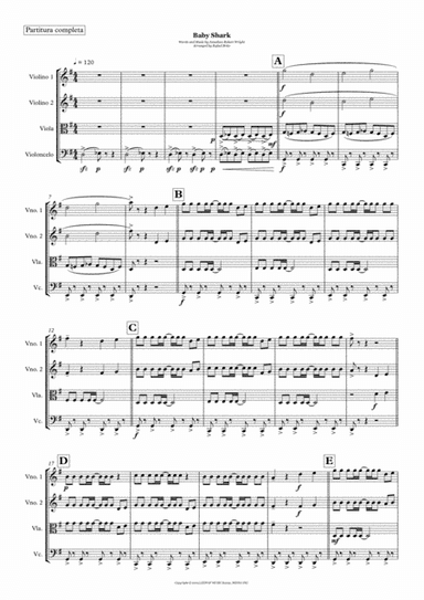Baby Shark (arr. Rafael Brito)