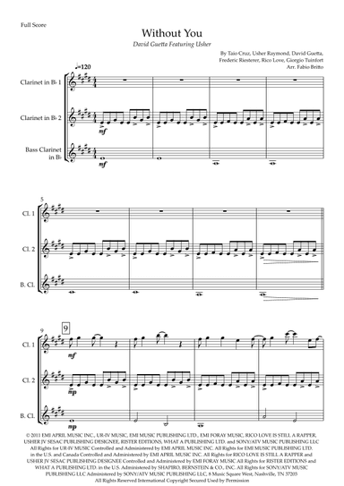 Without You (arr. Fabio Britto)