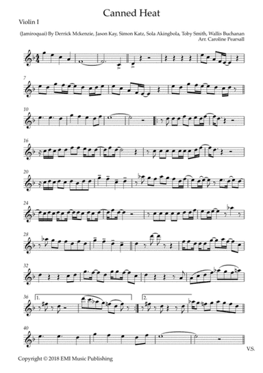 Canned Heat (arr. Caroline Pearsall)